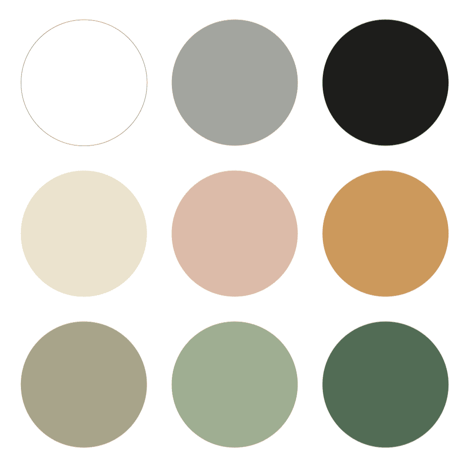Japandi-Stil einrichten: Farbpalette Inspiration